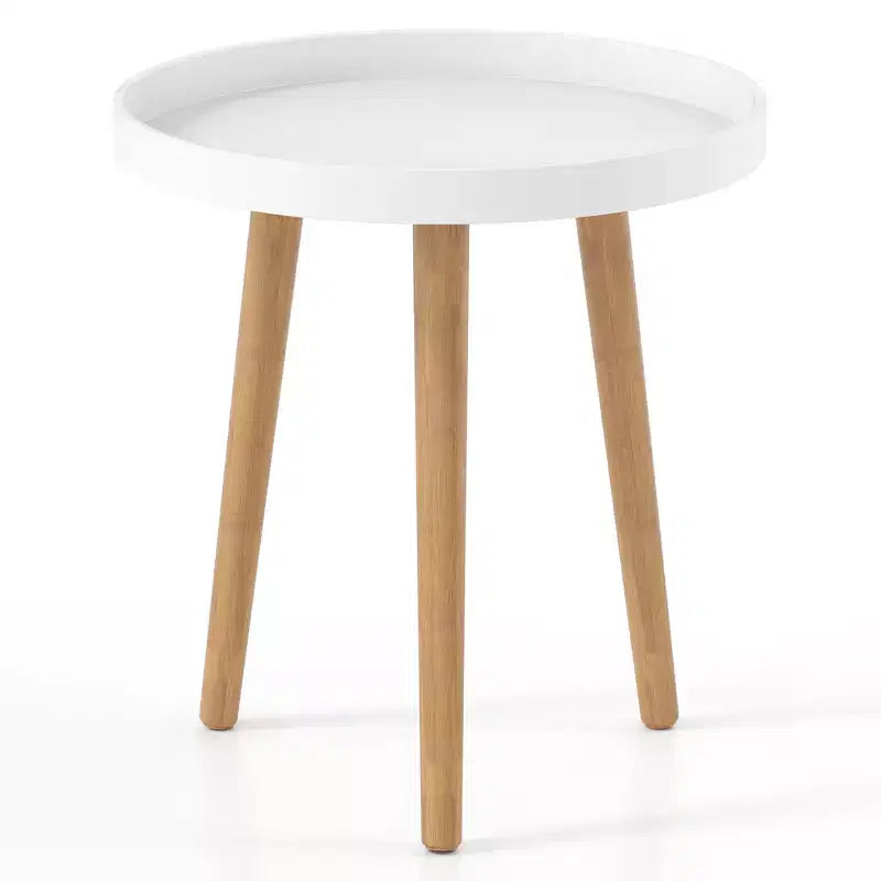 Costway Round Side Table Sofa Coffee End Accent Table Nightstand Home Furniture