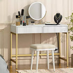 Toeletta Moderna con Specchio e Porte USB
