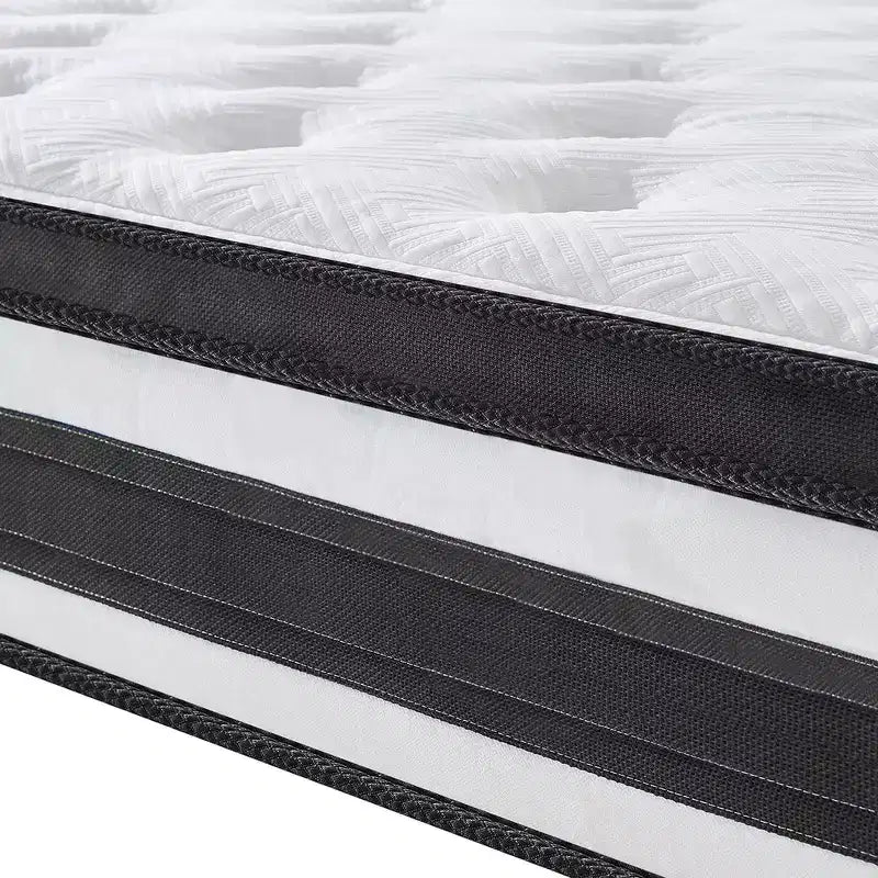 12-Inch Twin XL Hybrid Mattress with Memory Foam and Pocket Springs