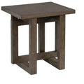 Crestview Collection Square Brown Solid Wood Accent_End Table