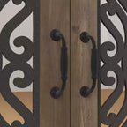Scarpiera con ripiani regolabili marrone 44,4 L x 13,5 P x 30 H