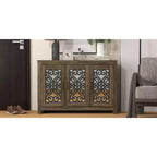 Scarpiera con ripiani regolabili marrone 44,4 L x 13,5 P x 30 H