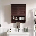 Bathroom Wall Cabinet with Towel Bar