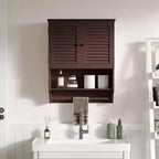Pensile da bagno con portasalviette