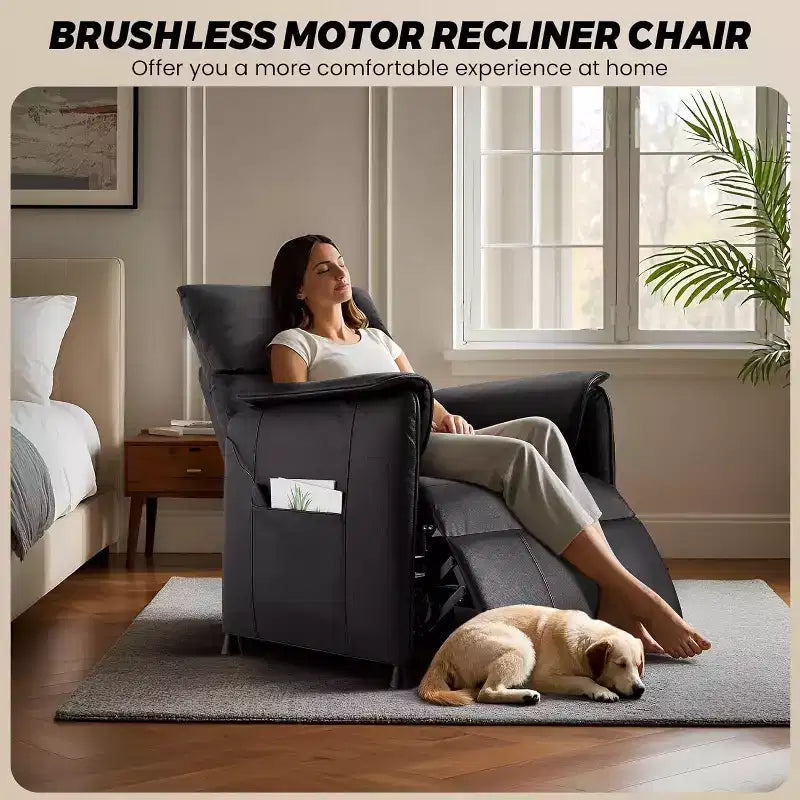 Power Recliner Chair with Massage, Heat and Remote Control