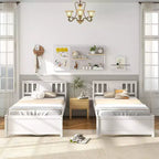 Struttura letto matrimoniale / full / queen size con testiera e supporto a doghe in legno, non necessita di rete a molle