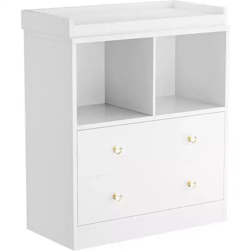 3-Drawer Nursery Dresser with Removable Changing Tray