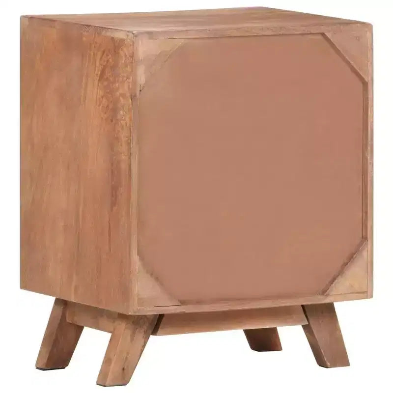 Bedside Cabinet 15.7x11.8x19.7 Solid Mango Wood