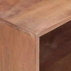 Comodino 40x30x50 cm in legno massello di mango