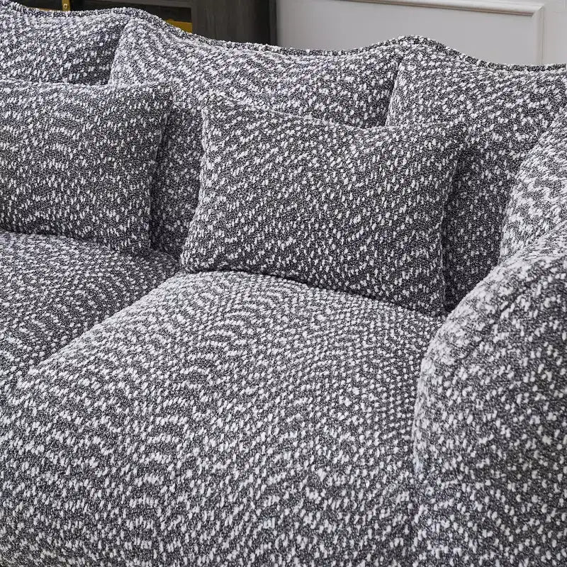 Bean Bag Chair with Foam Fill, 2-Seat Lounge Sofa with Armrest