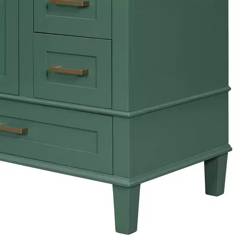 30 in. Bathroom Vanity with Undermount Ceramic Sink and Storage Cabinet