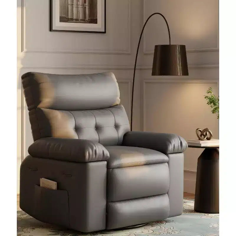 Manual Recliner Chair with Adjustable Backrest