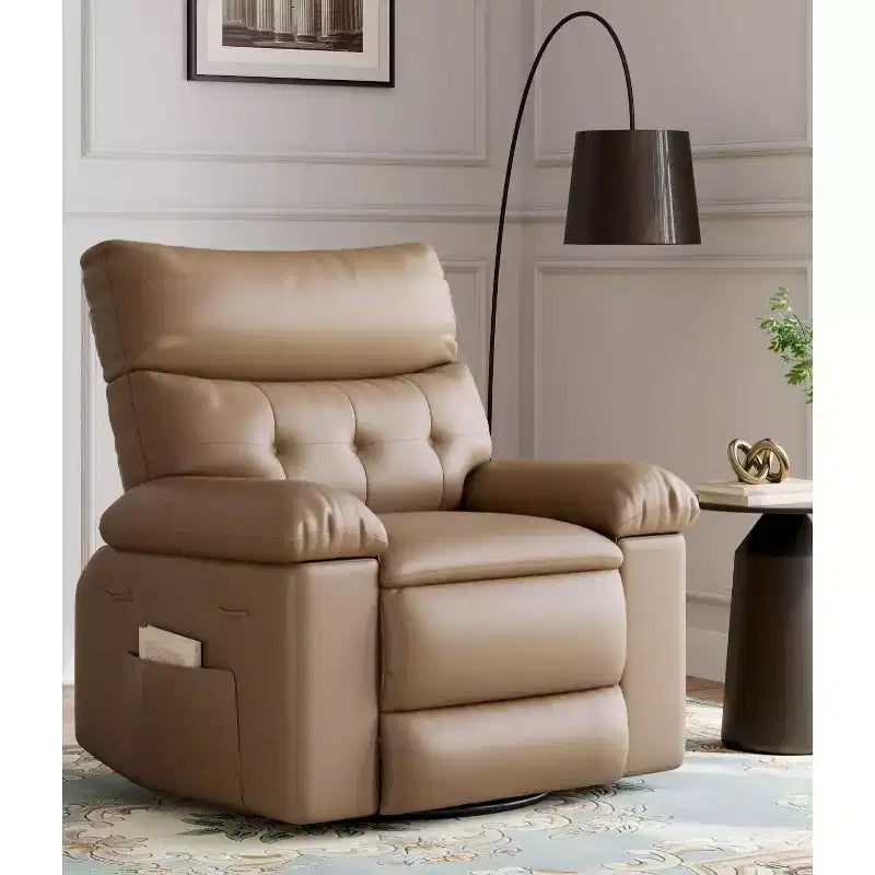 Manual Recliner Chair with Adjustable Backrest