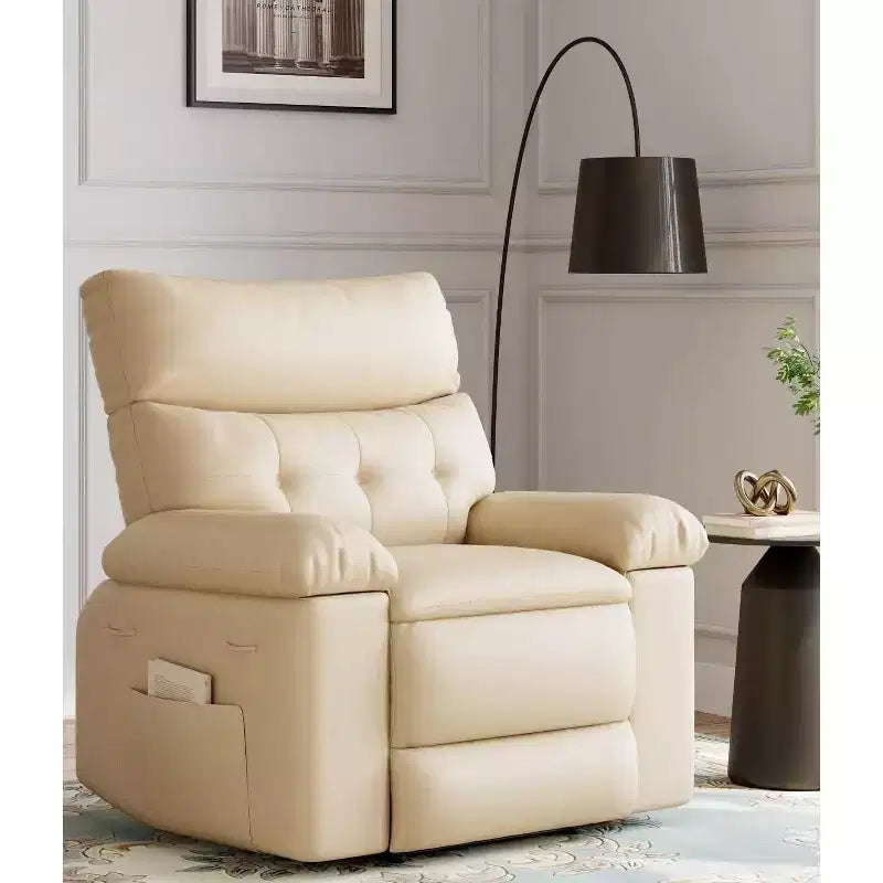 Manual Recliner Chair with Adjustable Backrest