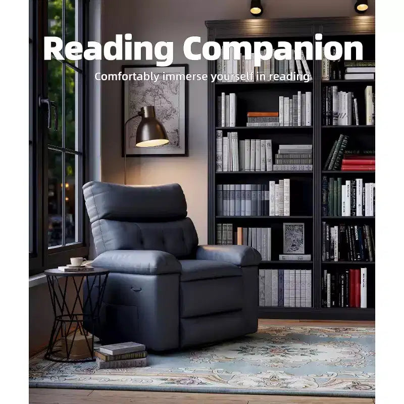 Manual Recliner Chair with Adjustable Backrest